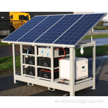 sistema solar solar fuera de la red 2kw